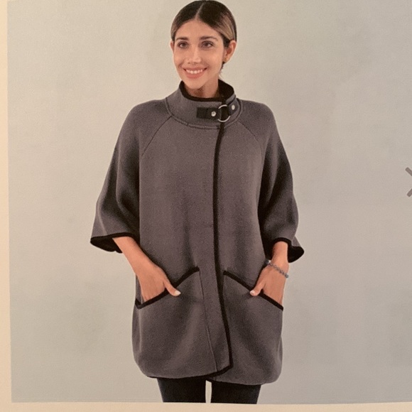 PASSAGE Jackets & Blazers - SWEATER, COAT, KNIT, SIZE L/XL